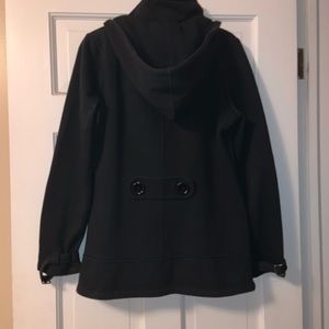 Black overcoat!